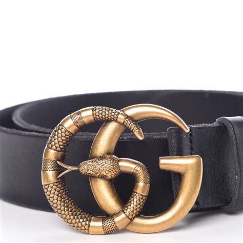 gucci snake belt black replica|authentic gucci belt outlet.